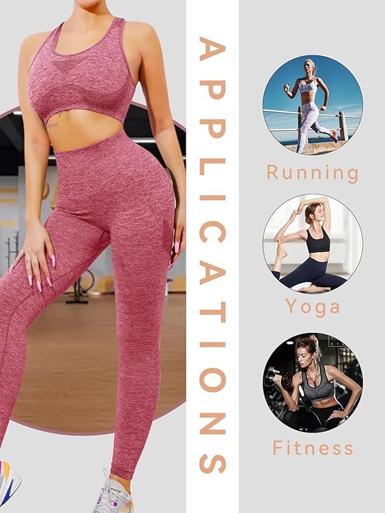 Set deportivo mujer cintura alta