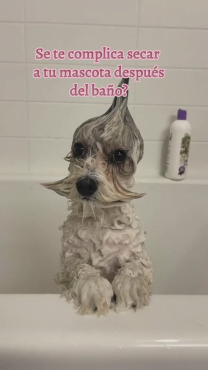 Cepillo Secador 2 en 1 para Mascotas