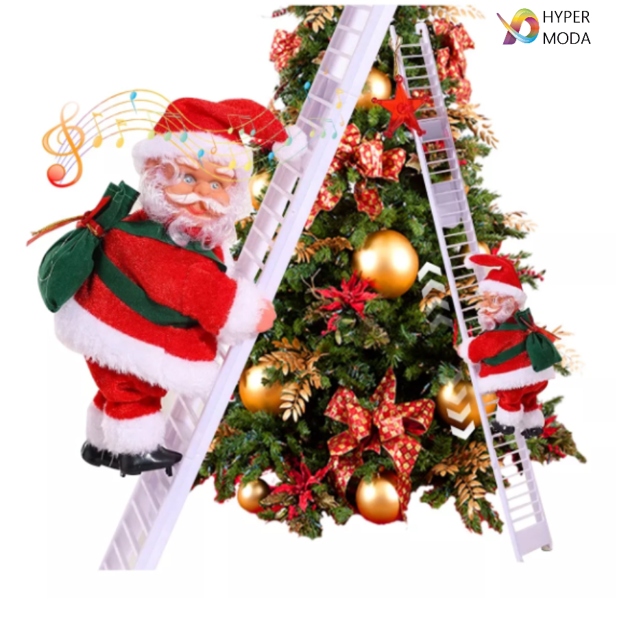Santa Claus escalera musical