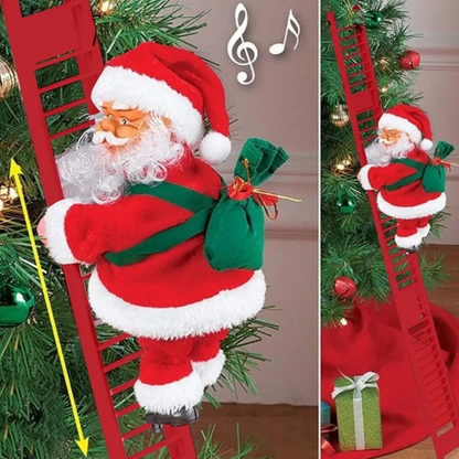 Santa Claus escalera musical