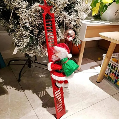 Santa Claus escalera musical